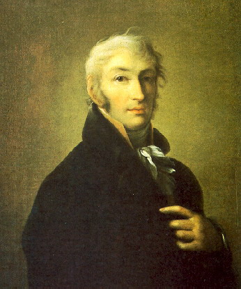 Николай Карамзин (художник: Д.Б. Дамон-Ортолани, 1805 г.)