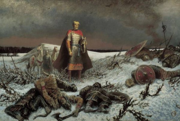 совр. художник Борис Ольшанский "Славянская Быль"