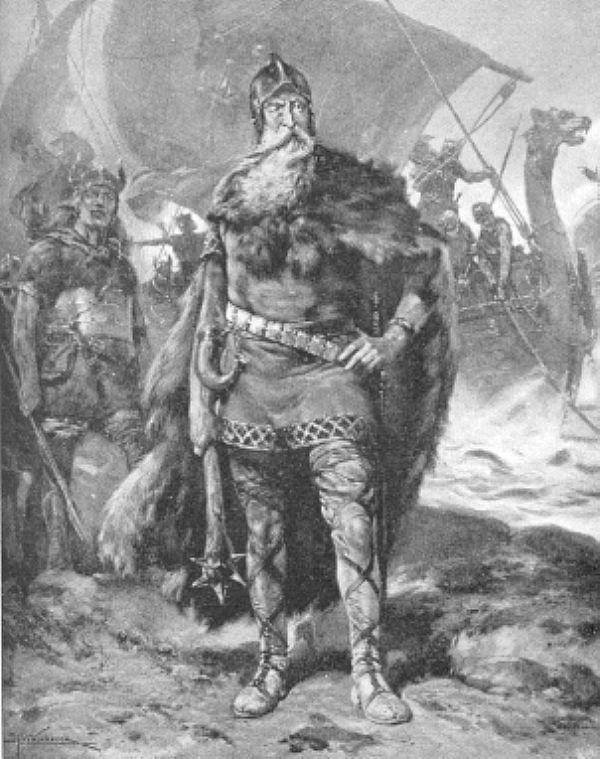 Рюрик. Гравюра XIX века